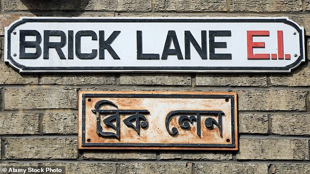 There are now at least a million people in England who cannot speak English well or at all, as signs in east London including at Brick Lane now have Urdu as well as English