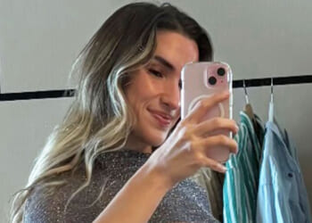 World's sexiest volleyball star Kayla Simmons spills out of tiny bikini as she poses for sunkissed pics on holiday