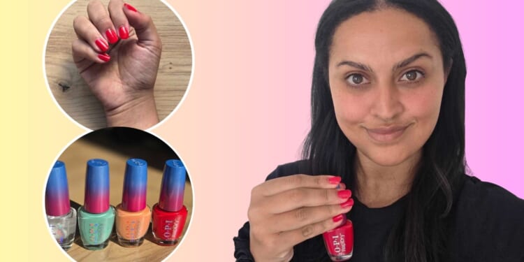 I’ve found my dream nail polishes — they look just like gel and dry in 60 SECONDS