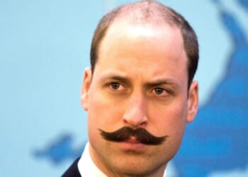 Prince William jokes he might ditch beard for a moustache after being inspired by troops during Army camp visit