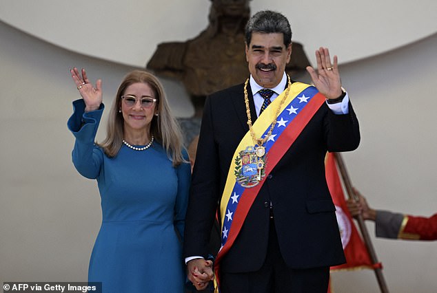Maduro, 63, and former first lady Cilia Flores, 69, are charged with a conspiracy to traffic drugs from Venezuela to the United States after their dramatic capture in Caracas early this year