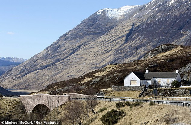 Savile became a regular in Glencoe village, with residents saying he was an 'attention seeker' who would wander around in a Highland kilt waving at passing tourists