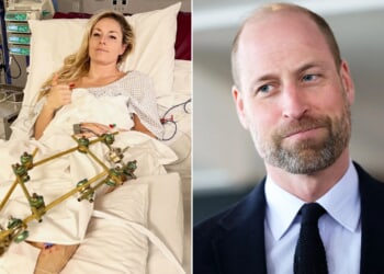 Lindsey Vonn reveals private letter from Prince William after suffering horror injury at Winter Olympics
