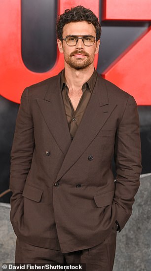 ... and Theo James attend the Fuze premiere on Thursday evening