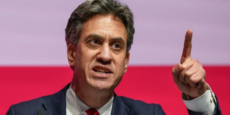 Ed Miliband is now running the country instead of Keir Starmer