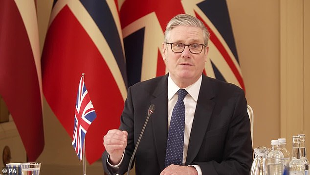 Sir Keir Starmer (pictured) said he wanted to help parents 'navigate' technology amid 'conflicting advice', and would not leave them to 'fight the battle alone'