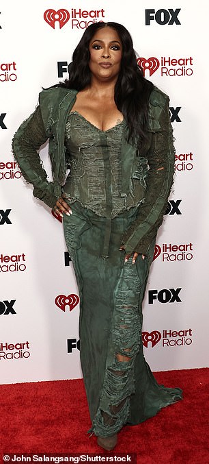 DJ Spinderella exuded confidence on the red carpet