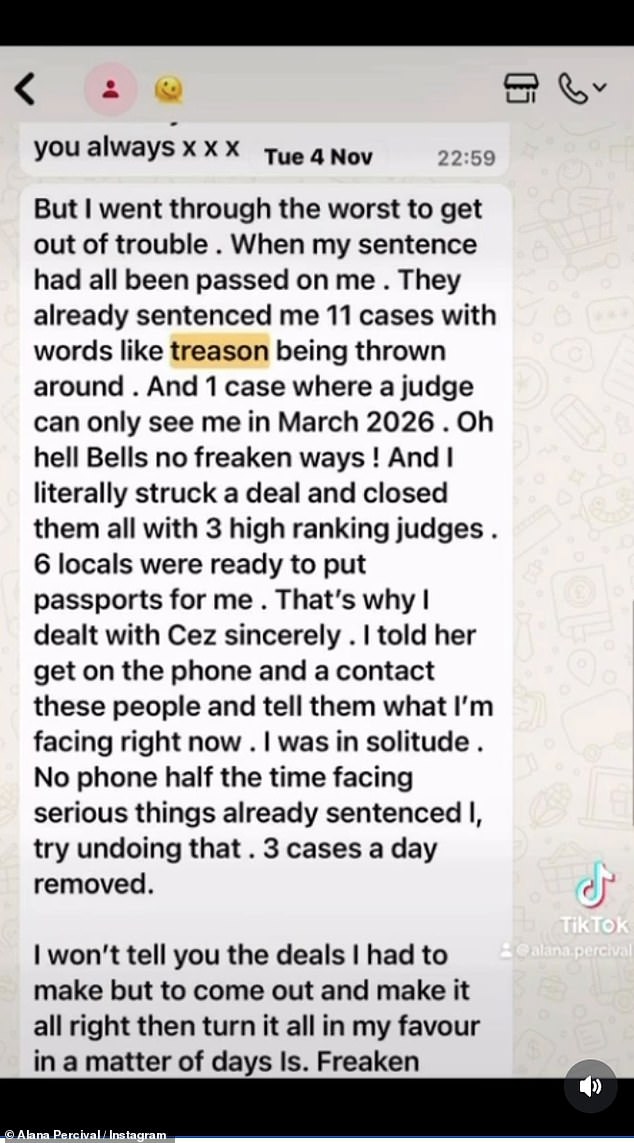 Alongside the clip, she wrote: 'Big news to come'