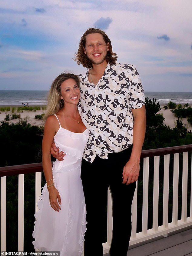 Philadelphia Phillies third baseman Alec Bohm is in a relationship with ESPN's Erin Dolan