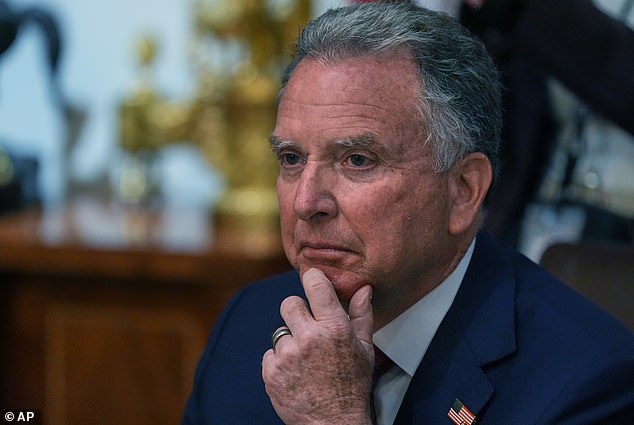 President Donald Trump put his special envoy Steve Witkoff on the spot during Thursday's Cabinet meeting, asking Witkoff, who is leading negotiations alongside Jared Kushner, if he could reveal the Iranians 'present' to the administration