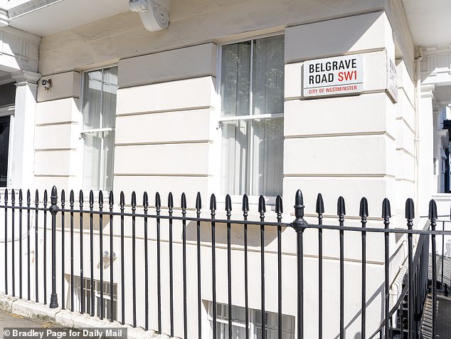 Belgrave Road, in Pimlico, central London, where the phone theft took place last autumn, is monitored by more than 30 doorbell cameras and other CCTV