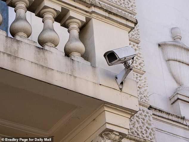 Investigators are in the process of checking whether any CCTV still exists of the theft (Pictured: A CCTV camera on Belgrave Road)