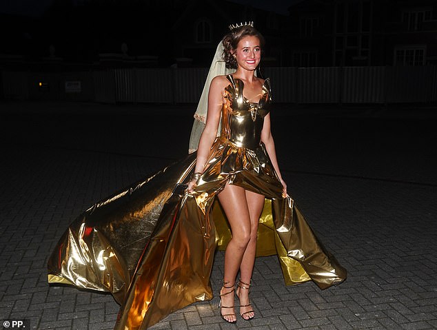 She beamed with happiness while telling The Daily Mail her excitement: 'I can’t wait. I’m really looking forward to married life. I'm very happy and excited'