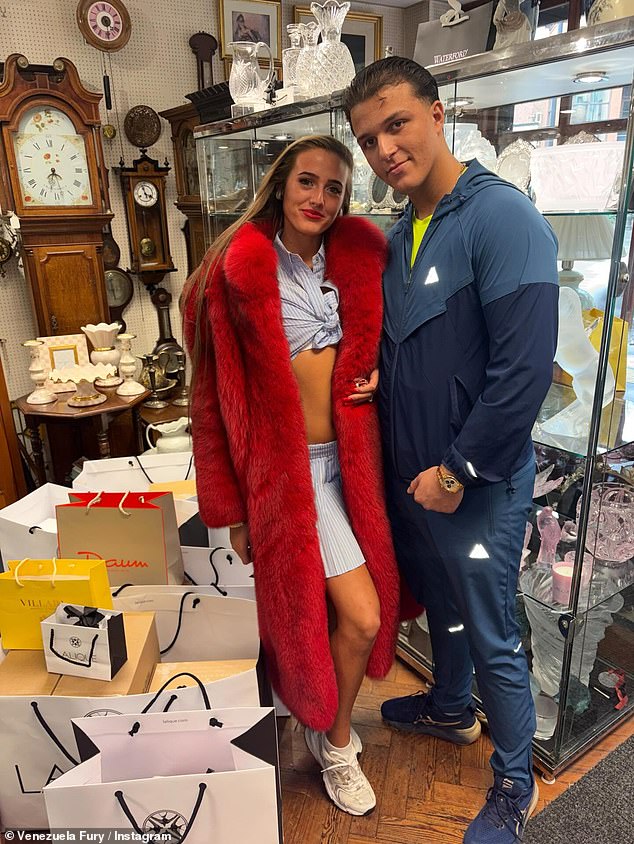 Fans were left shocked last October when the Fury family shared a video of Venezuela accepting her boyfriend Noah Price's proposal at her glamorous 16th birthday party