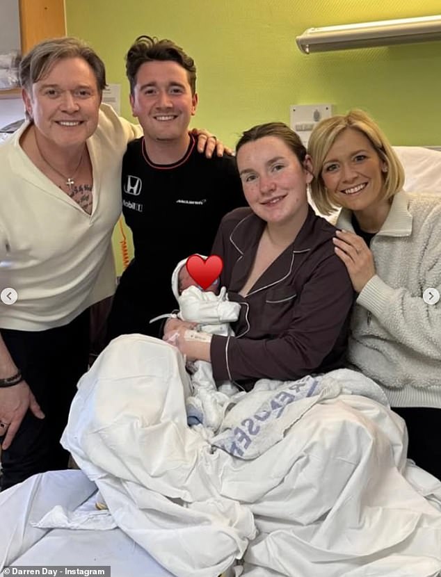 Darren and Suzanne ended up dating for around 18 months and were engaged, but split just three months after the birth of Corey