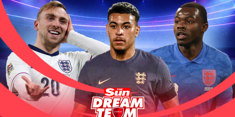 Jarrod Bowen and Tyrick Mitchell make our England XI determined by Dream Team points