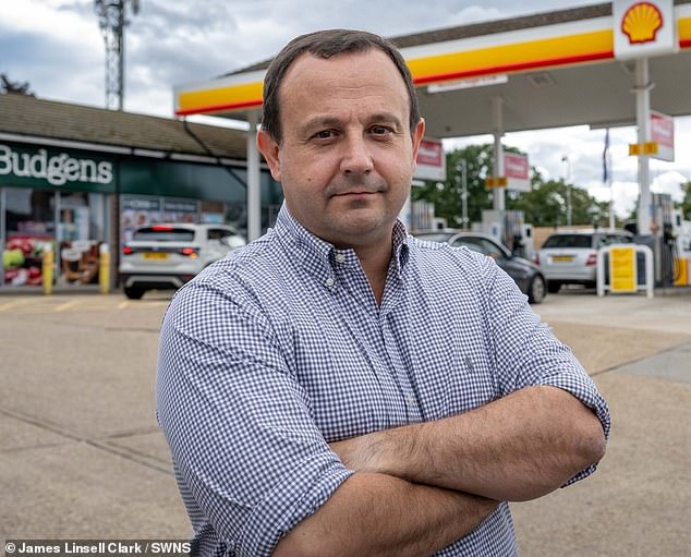 Goran Raven, whose family has owned the same petrol forecourt in Romford for four generations, accused the Government of 'profiteering' from the crisis and said comments from ministers have fuelled abuse of his staff at the pumps