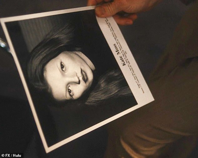 After flicking through hundreds of models, Carolyn had her eyes set on Kate Moss – Carolyn was behind Kate's big modelling break