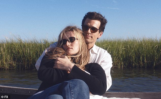 The series depicts that Carolyn originally declined JFK Jr.'s proposal when he caught her off guard and got down on one knee on his aunt's fishing boat