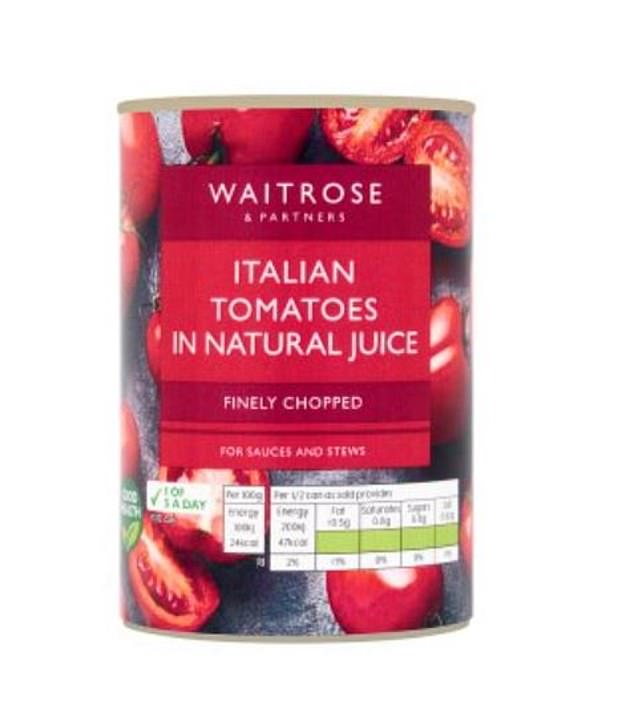 Waitrose Finely-Chopped Italian Tomatoes (95p, Waitrose)