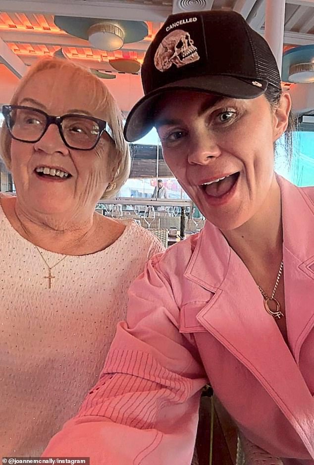 McNally says she still relies heavily on the counsel of her adoptive mother, Pat