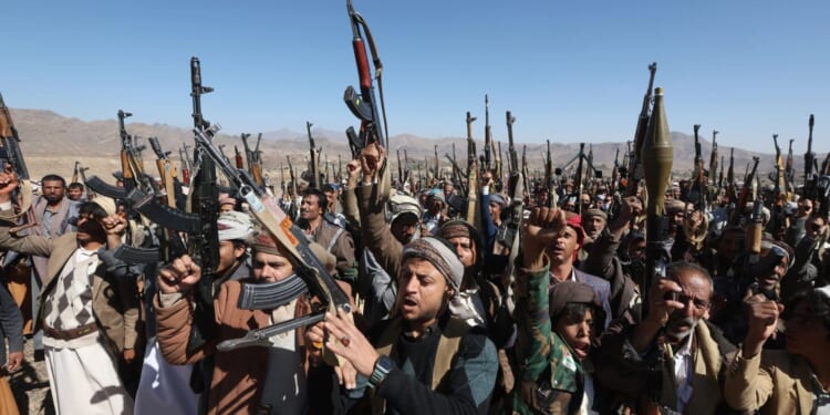 Houthis say their 'hand is on the trigger' as militants vow to enter Iran war & close 2nd Strait if US attacks continue