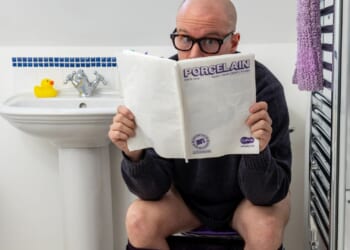 Majority of Brits do their best thinking on the loo, survey reveals as half believe bog more creative spot than office