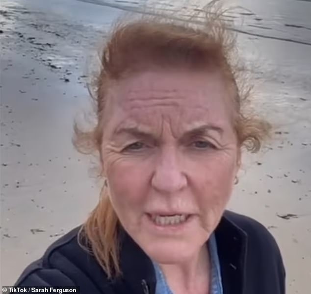 In February she was also briefly sighted at Cork airport, apparently while visiting Ballyliffin Lodge and Spa in Donegal. Fergie visited the wellness retreat twice in 2024, as she said in a TikTok video (pictured) at the time
