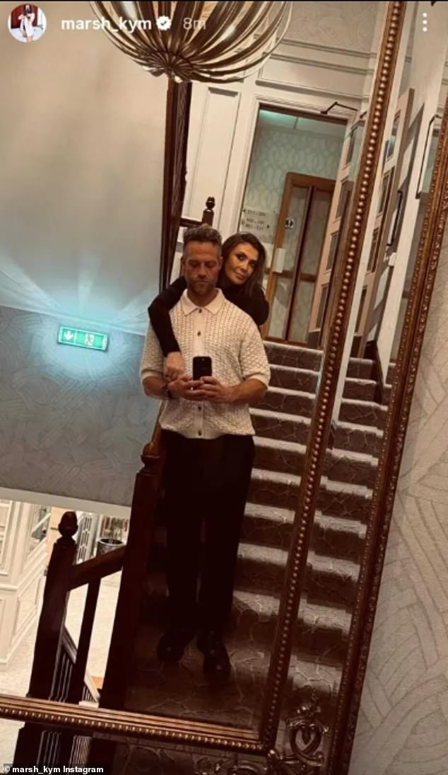 The actress, 49, began dating Tom in autumn last year - eight months after she ended her whirlwind romance with Samuel Thomas (Kym and Tom pictured)