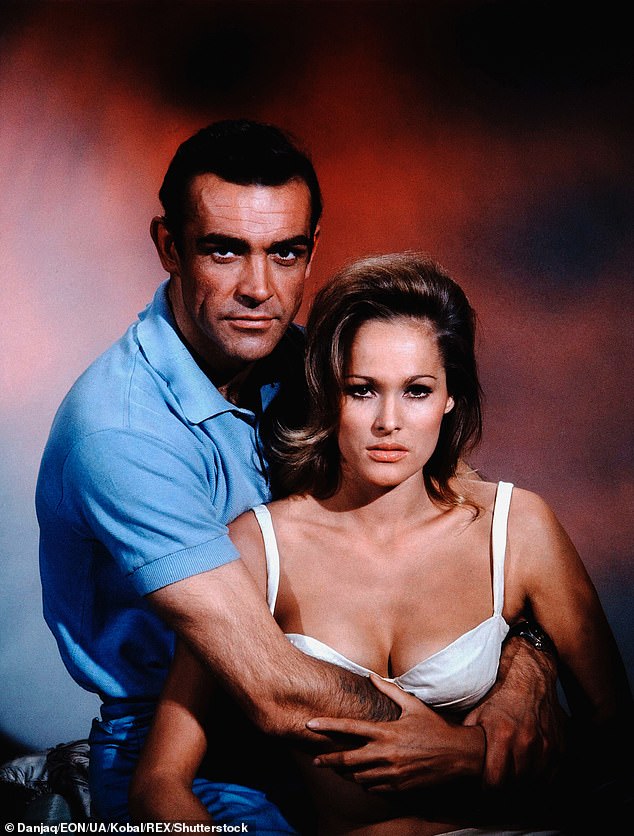 Ms Andress played Honey Ryder alongside Sean Connery¿s James Bond (pictured together) in the 1962 spy thriller