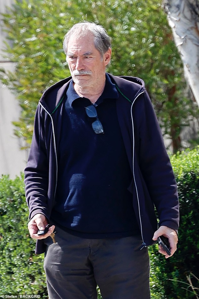 Dalton - who turned 80 on Saturday - looked as dashing as ever while out in Los Angeles while showing off his brand new mustache