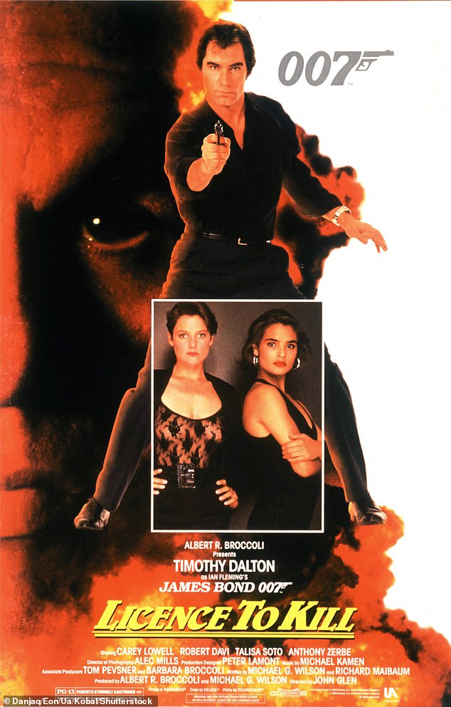 The poster for 1989's Licence To Kill is seen
