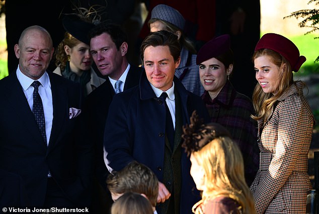 According to Ms Judi James, the striking moment between the pair was a 'strained-looking non-verbal misstep' due to Edo's feelings of 'discomfort' amid the ensuing scandal surrounding Andrew Mountbatten-Windsor and Jeffrey Epstein