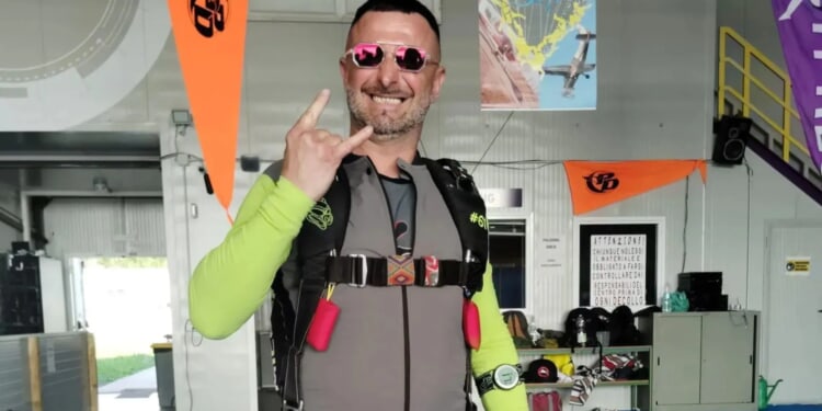 Daredevil dad-of-two, 51, plunges to his death during first ever skydive with new parachute while 13,000ft in the air