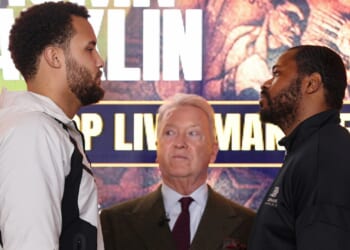 When are the ring-walks for huge bout in Manchester?