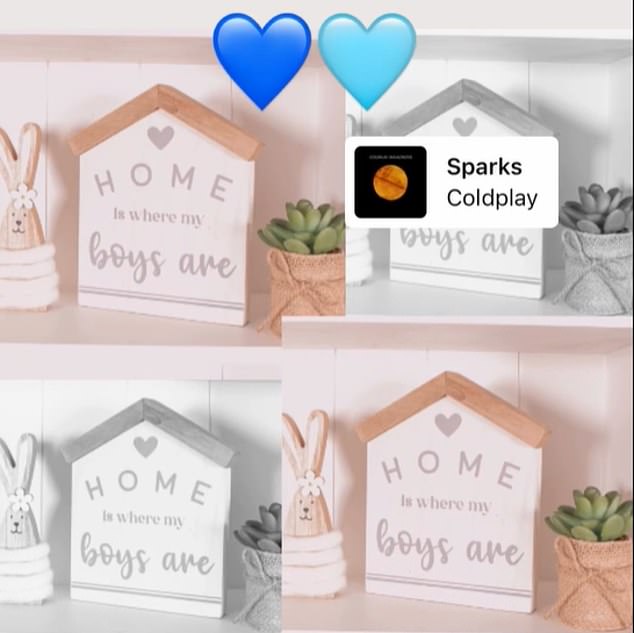 Angela's social media profile bears testament to her devotion to her children