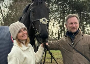 Geri Halliwell and husband ex-F1 boss Christian Horner win neighbour row over plan to build £30k horse walker on estate