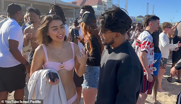 Israel in a 'pick up' video