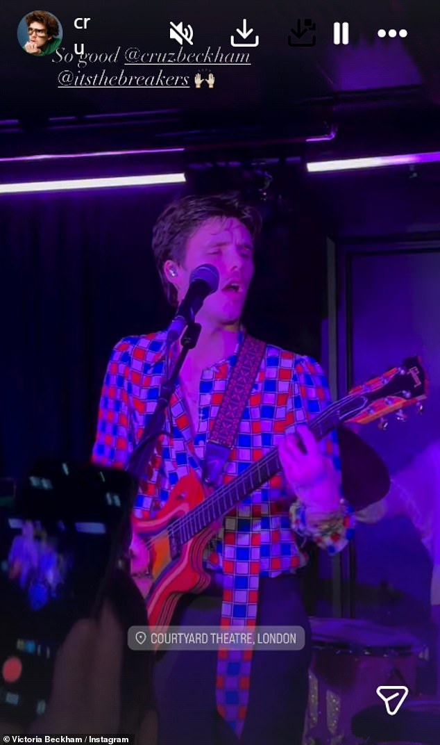 Ater the show, Cruz announced he is heading on a tour of North America with his band The Breakers