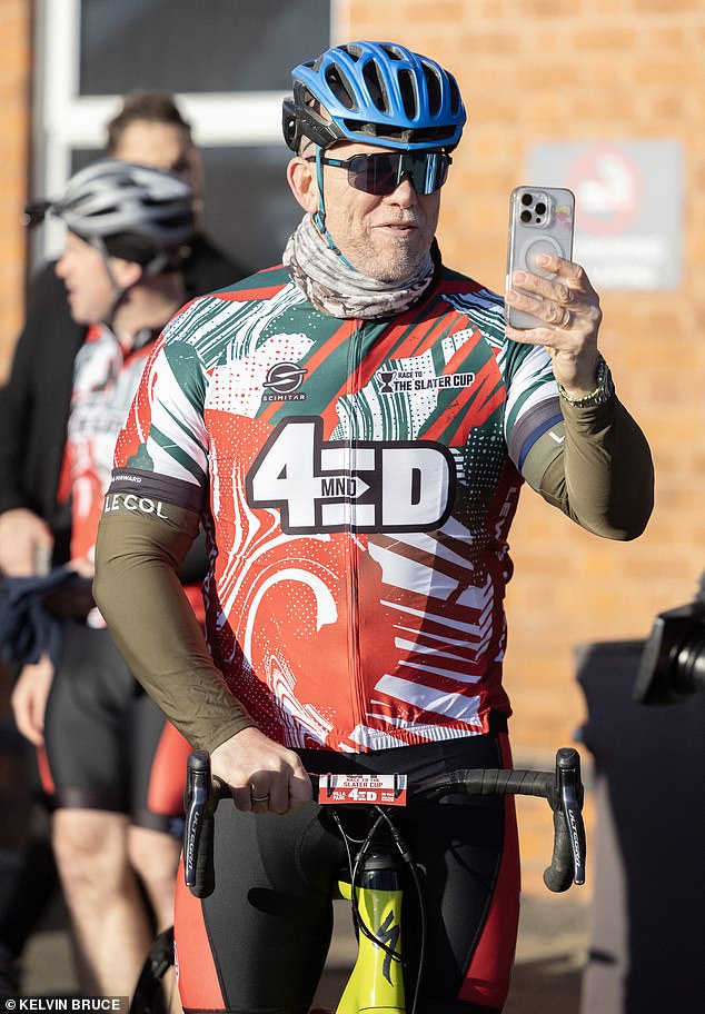 Mike is racing fellow rugby legend Martin Johnson CBE. They are cycling approximately 45 miles from their respective home stadiums to Villa Park