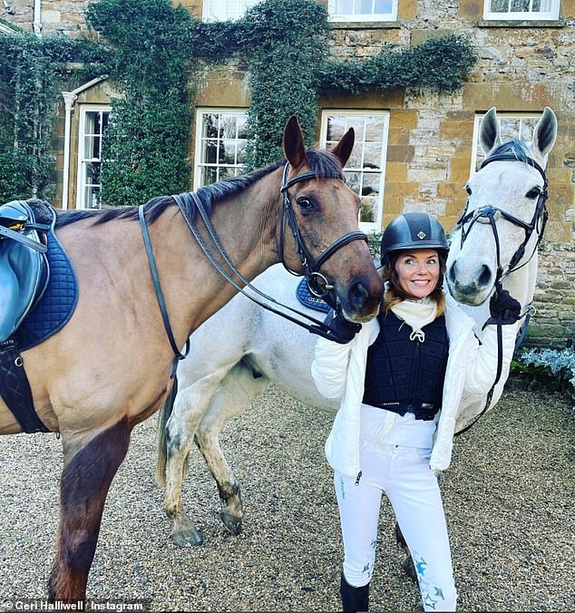 The Spice Girl, 53, plans to build the 77ft structure on her estate with ex-Red Bull Formula One team principal Christian, 52