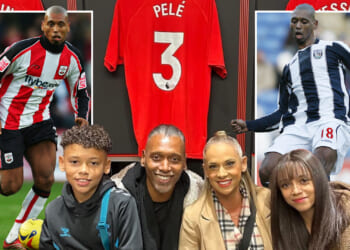 Kindhearted ex-Premier League star, 47, dubbed 'Pele' and now playing Legends games has fostered 70 kids since retiring
