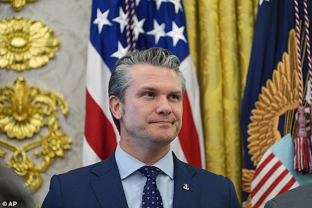 Defense Secretary Pete Hegseth has not publicly commented on the reported issues aboard the USS Gerald R Ford