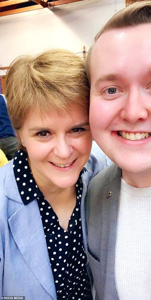 Former first minister Nicola Sturgeon was a former ally of shamed SNP predator Jordan Linden