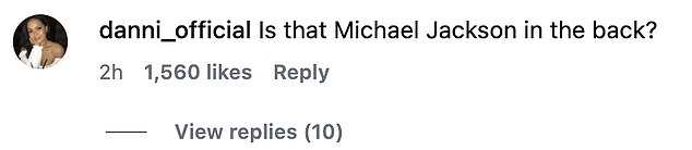 'Is that Michael Jackson in the back?' multiple people commented on Censori and West's Instagram posts promoting the new song