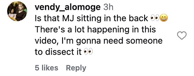 And someone else said, 'There's a lot happening in this video, I'm gonna need someone to dissect it'