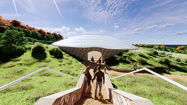 If approved, the colossal dome will house a collection of succulent plants from his homeland ¿ but those living nearby are distinctly unhappy about the close encounter