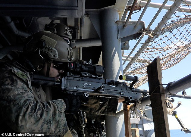 The Tripoli Amphibious Ready Group  and elements from the 31st Marine Expeditionary Unit have ben deployed