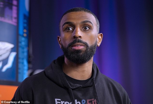 Host of the controversial Fresh and Fit Podcast, Myron Gaines, 36, was one of the manfluencers who appeared on Louis Theroux's documentary