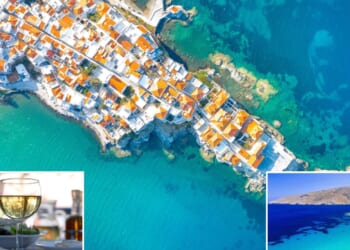 One of Greece's most beautiful islands that Brits won't have heard of has £2.60 wine and empty Caribbean-like beaches